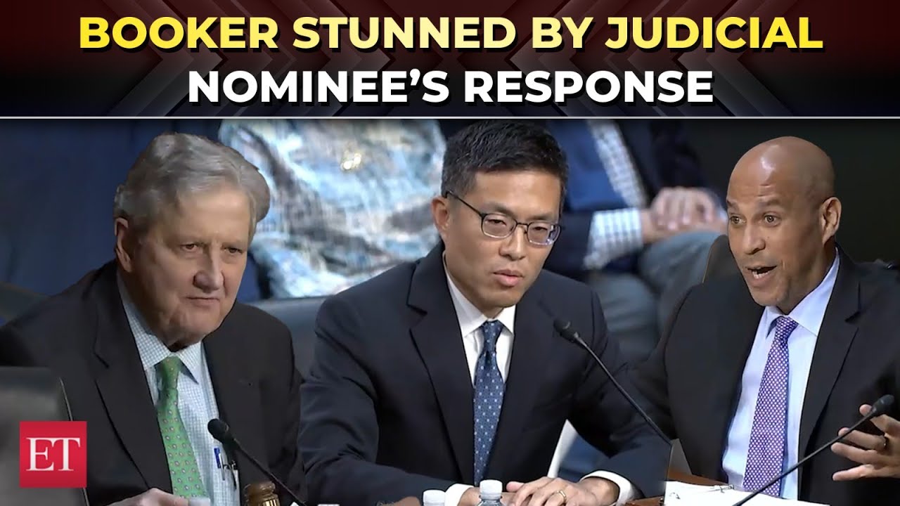 'Are Democrats relentlessly evil?': Senator Booker stunned by Trump's judicial nominee’s response