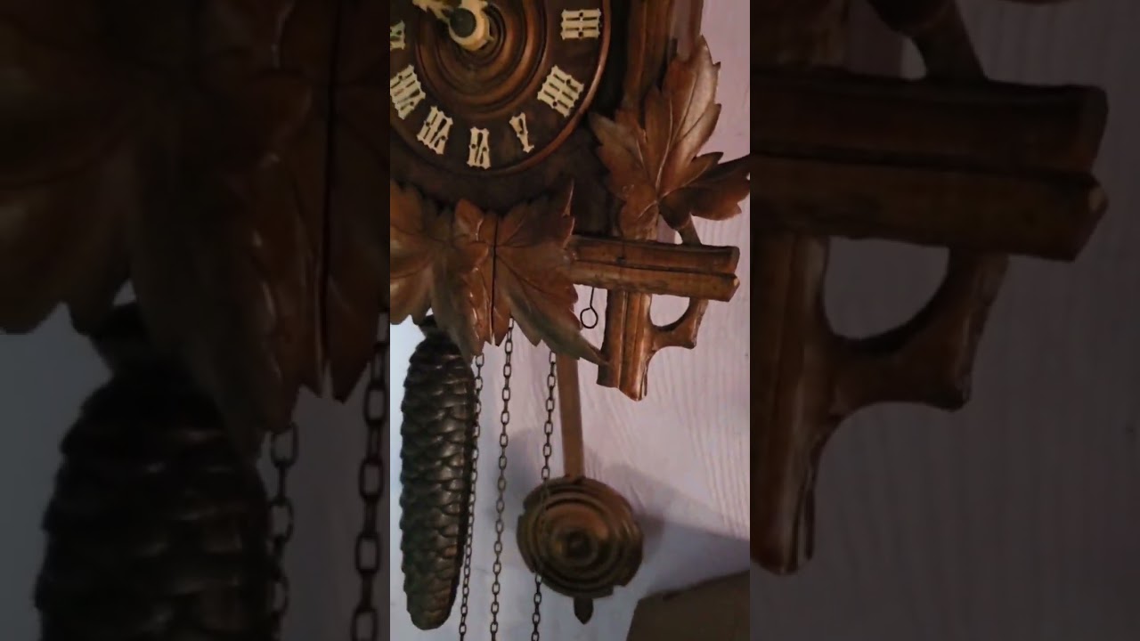 Antique cuckoo clock