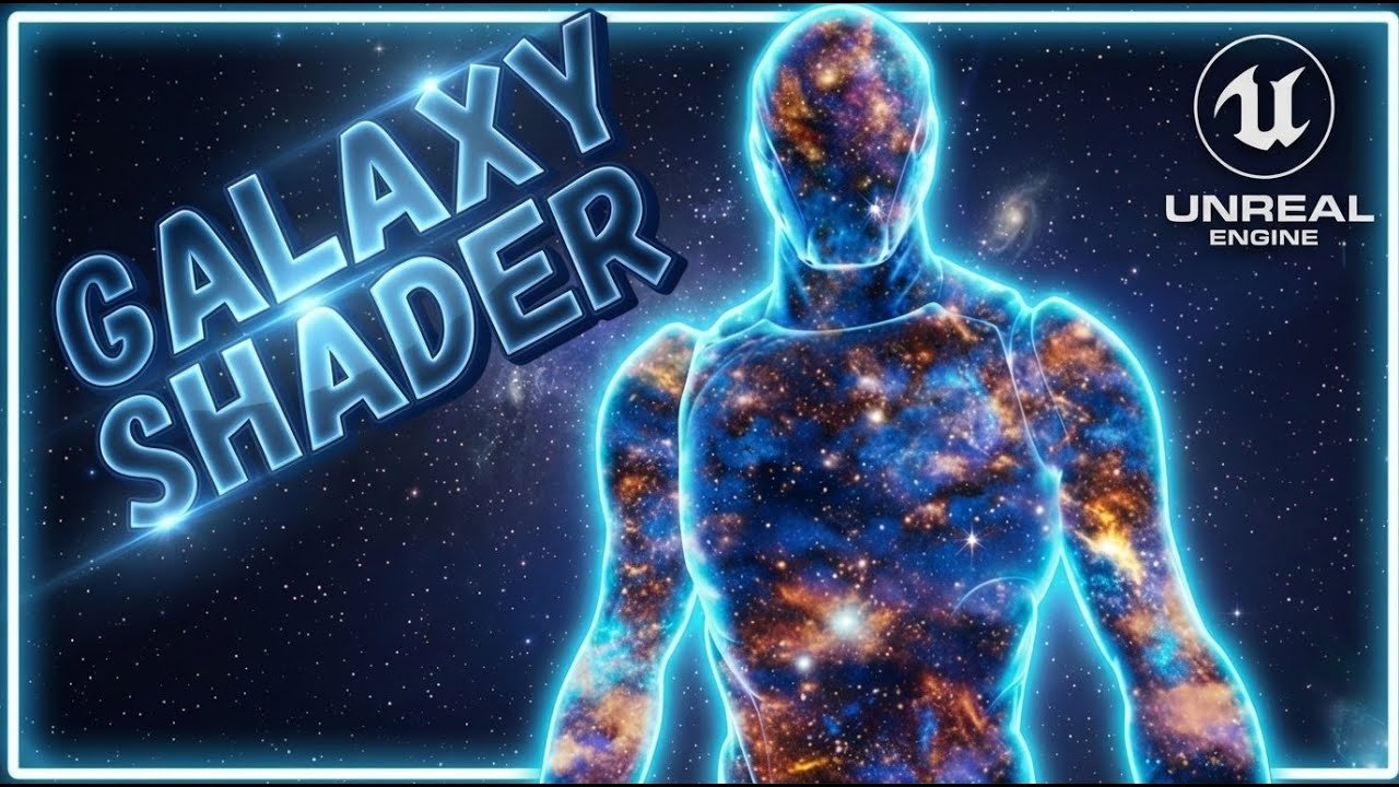 Paintable Galaxy  Skin - Unreal Engine 5 Material Tutorial