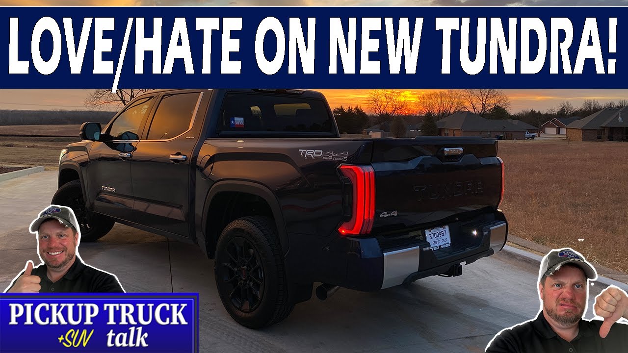 First 1000 miles - 2022 Toyota Tundra Limited Likes, Dislikes