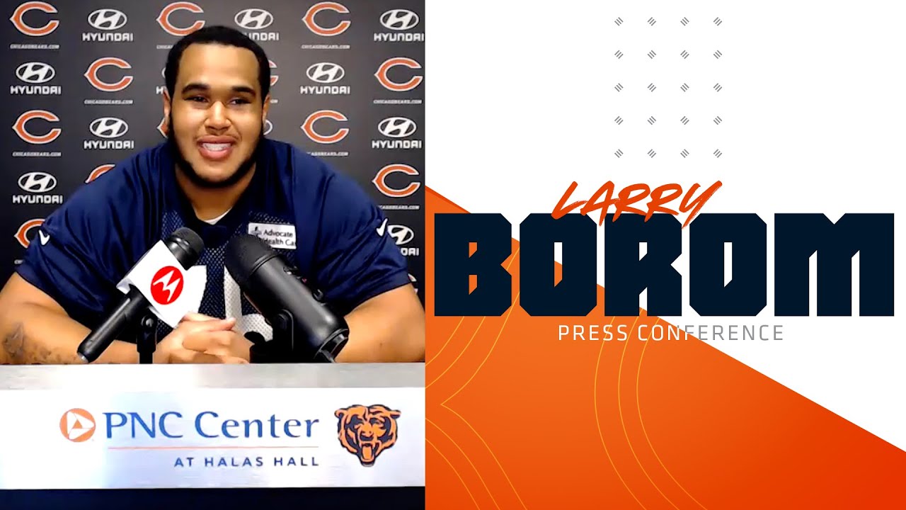 Larry Borom on transitioning to the NFL | Chicago Bears