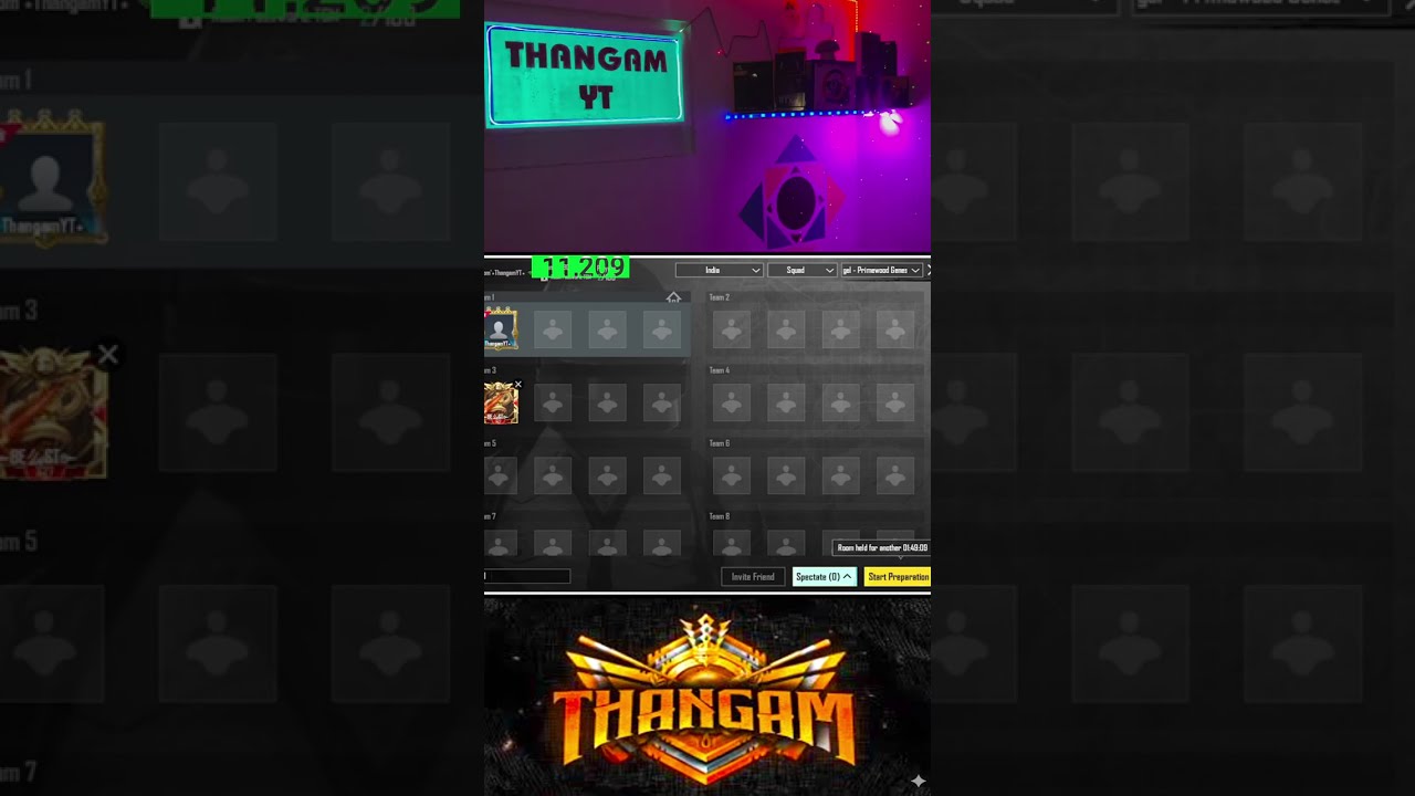 🔴Thangam YT LIVE 💥 | PC 🖥️ & iPad 📱 Gaming 🎮 | Facecam 😎 Handcam ✋#madan #madanop #bgmi #thangamyt||