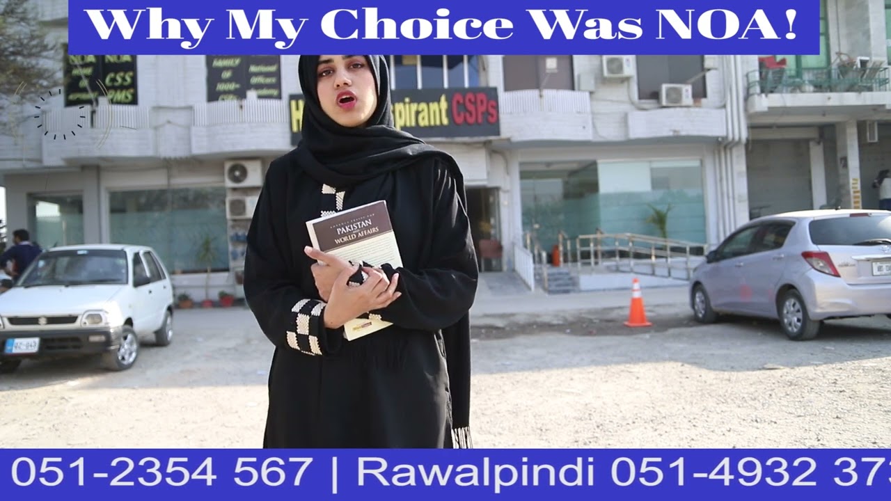 Why Did I Choose NOA For CSS Preparation | What CSS Aspirants think about NOA | NOA Home of CSS...
