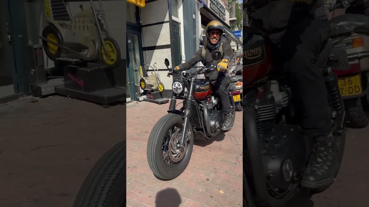 Beautiful custom Triumph t120 😍