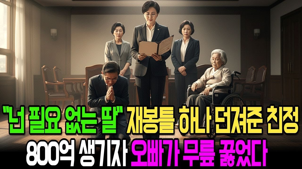 친정에서 재봉틀 하나 받은 막내딸, 30년 후 800억 부자 되어 돌아오자 무릎 꿇고 빌었습니다 | 실화사연 | 인생극장 🎞️