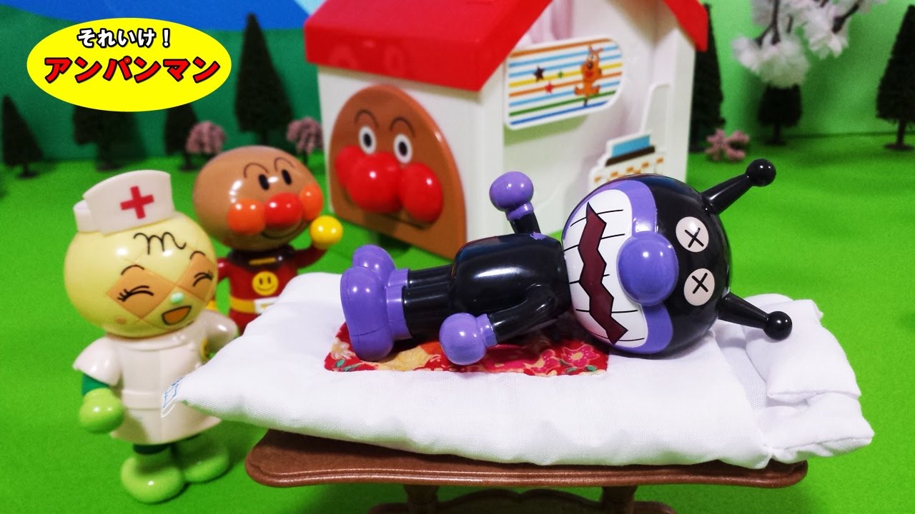 Анпанман игрушки анимация❤Анпанман игрушка аниме массаж для вашего здоровья！