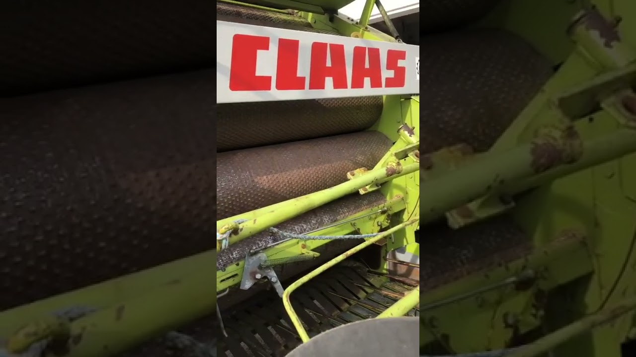Ремонт пресс-подборщика Claas Клаас 44,блок обмотки сеткой. Мы нашли решение 