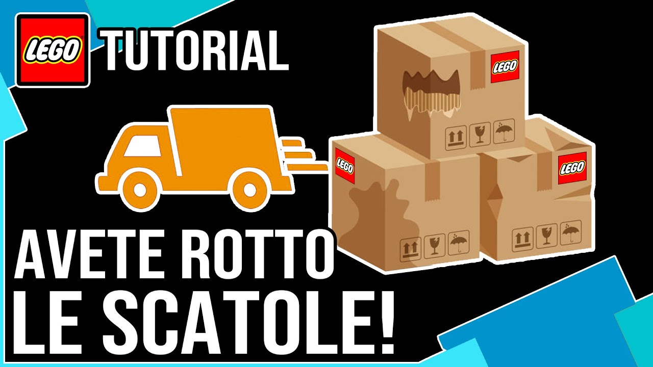 LEGO TUTORIAL - LA SCATOLA E' PARTE DEL PRODOTTO LEGO O SOLO IMBALLO? BENE, ABBIAMO LA RISPOSTA!