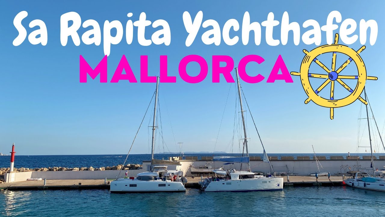 Club Nautico de Sa Rapita 🌊| Mallorca | Spaziergang ⚓️| Hafenmauer | Boote & Yacht Spotting 🛥