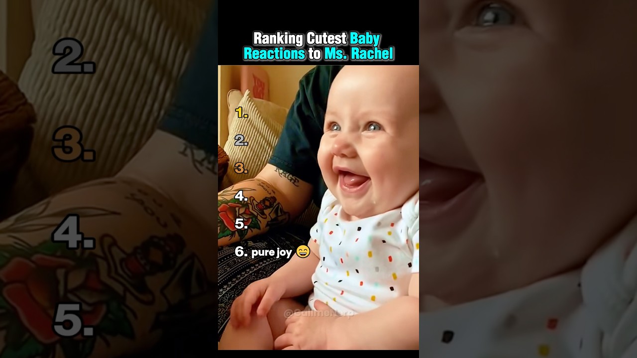 Ranking The Top 6 Cutest Baby Reactions to Ms. Rachel