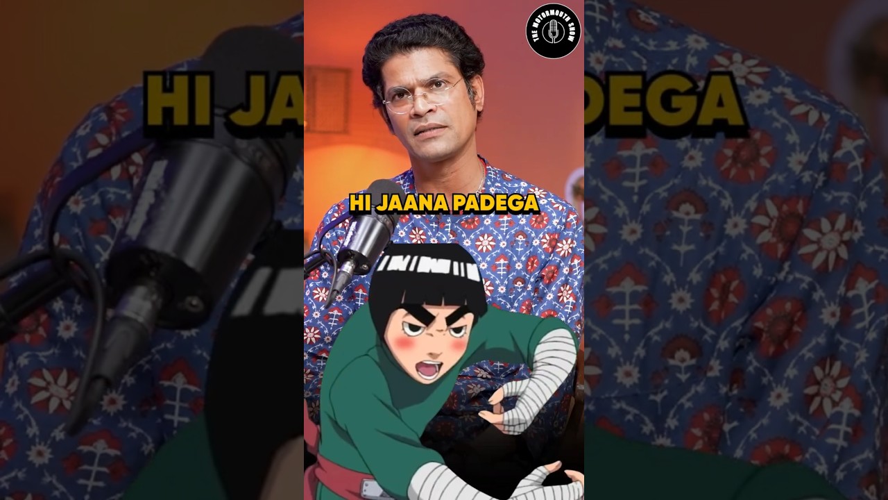 Voice Actor Behind Rock Lee in Hindi (Naruto) #themotormouth #naruto #rocklee #voiceactor #dubbing