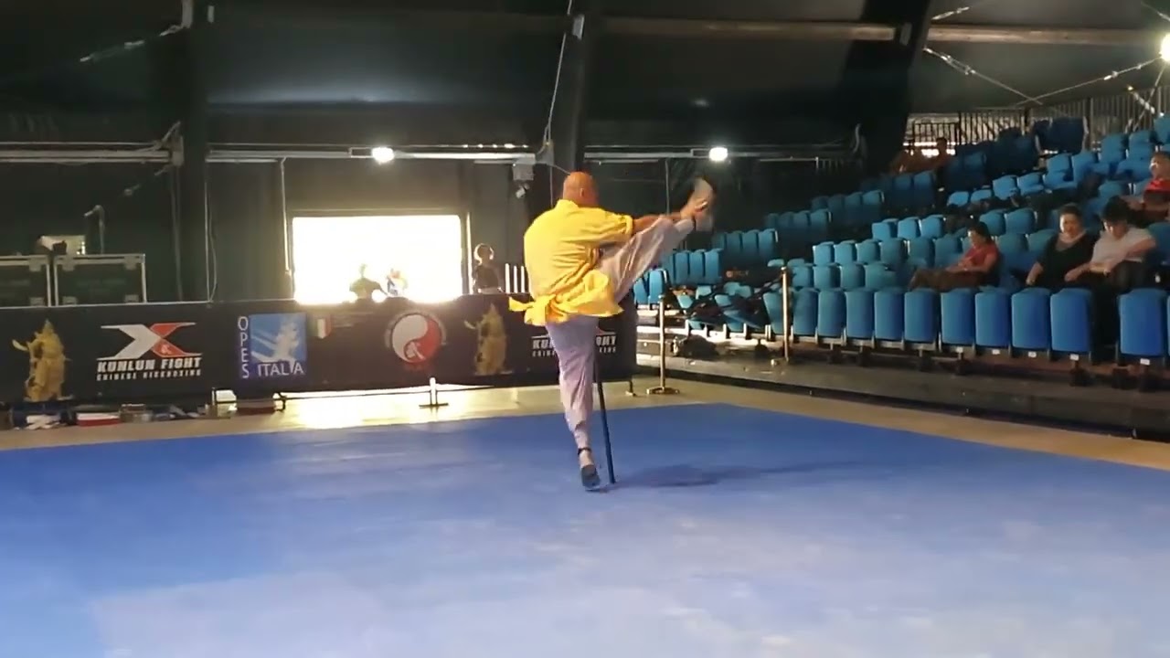 Kung fu monkey staff Long Feng style