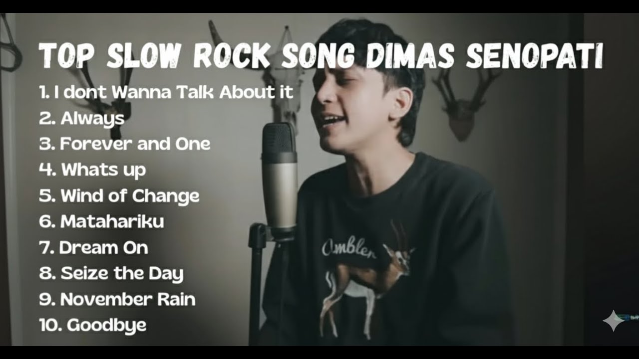 TOP SLOW ROCK SONG DIMAS SENOPATI COVER | I DON'T WANNA TALK ABOUT IT - ROD STEWART