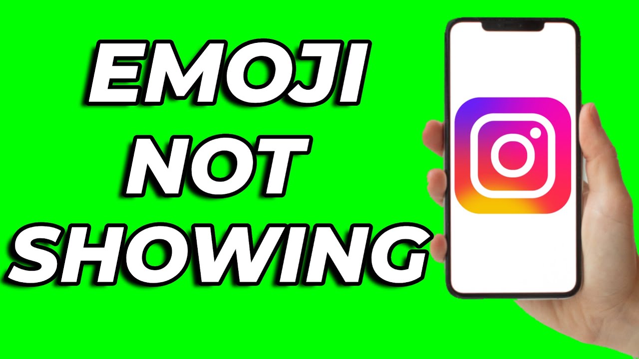 Как исправить отсутствие/непоказ эмодзи в Instagram (2025)