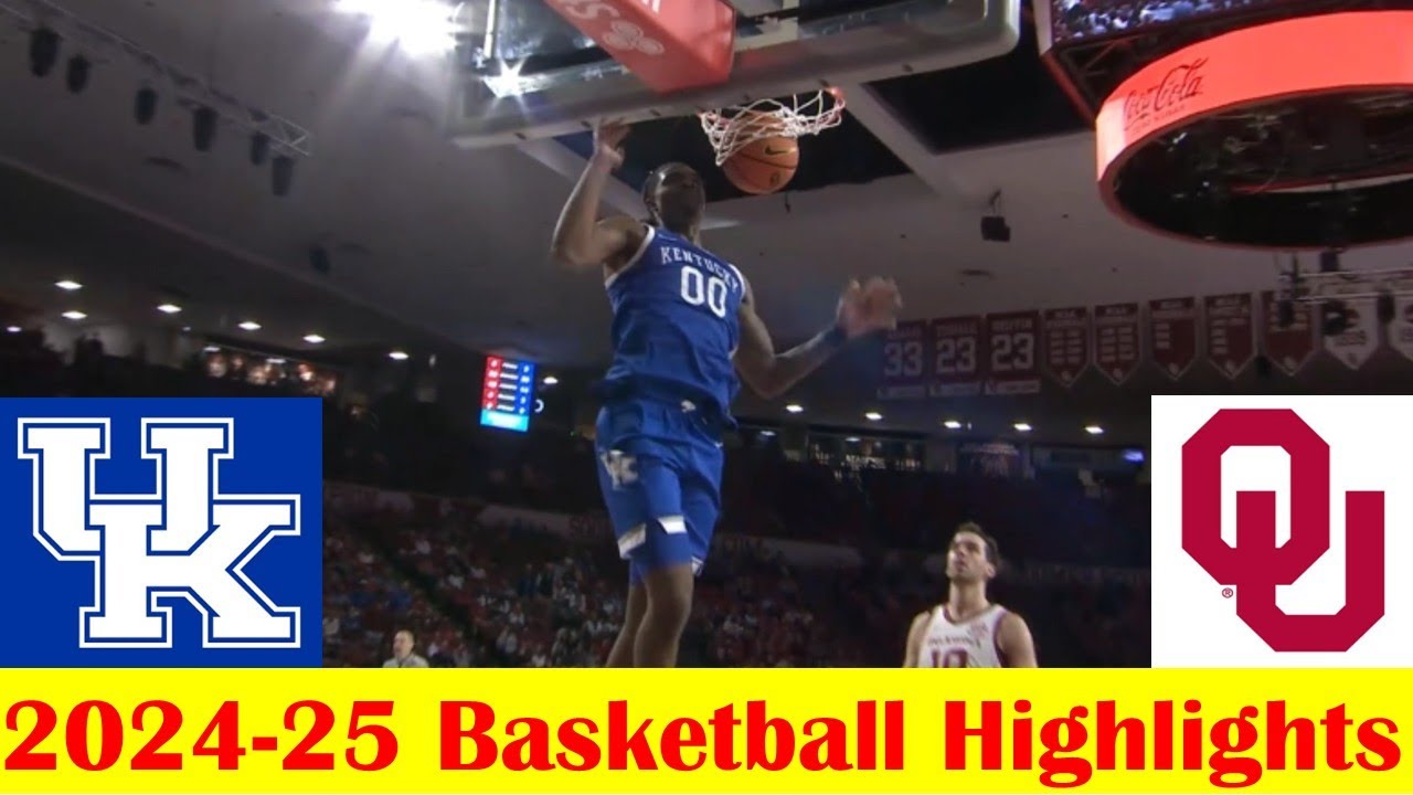#17 Kentucky vs Oklahoma Basketball Game Highlights 2 26 2025