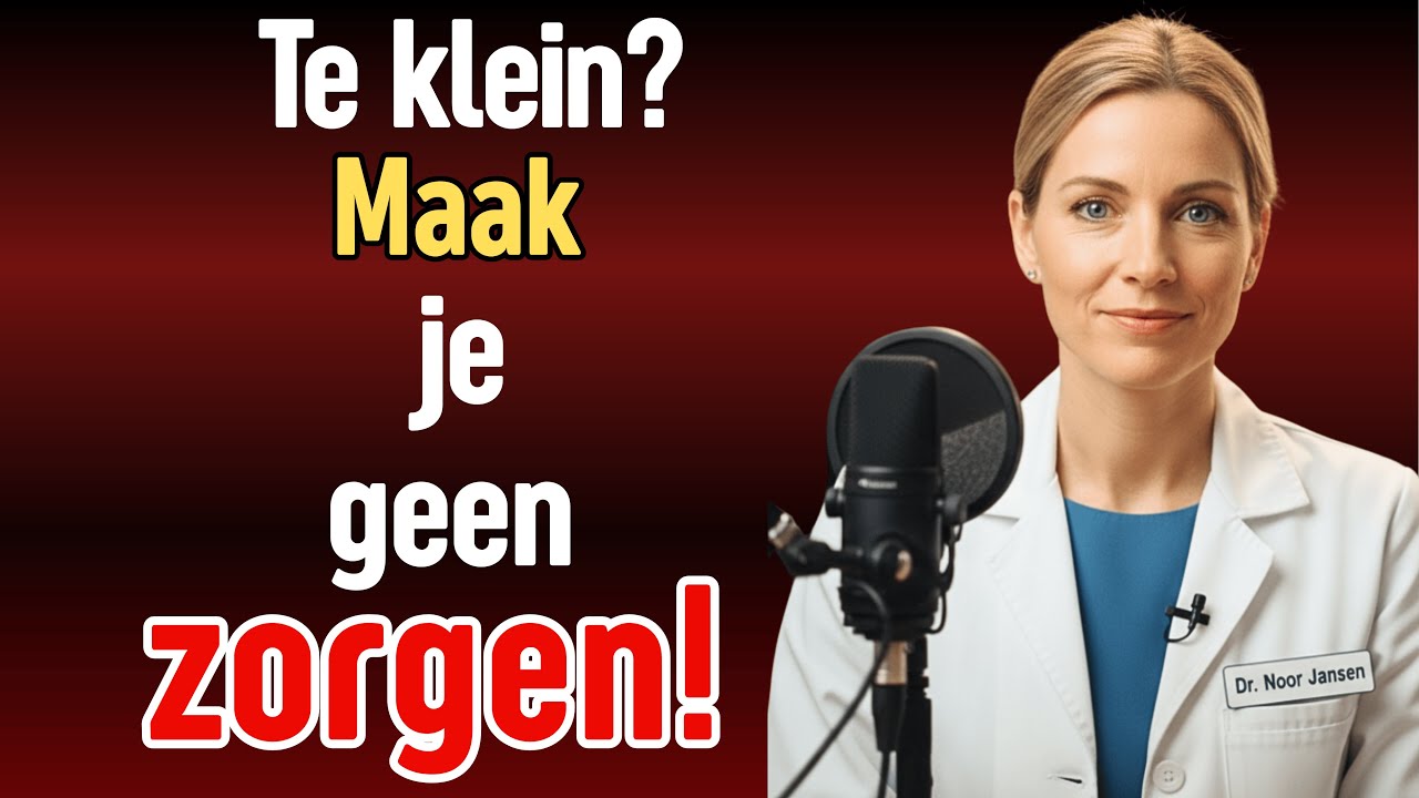 Wat te doen als je een KLEINE PENIS hebt? | Uroloog Dr. Noor Jansen geeft oplossingen