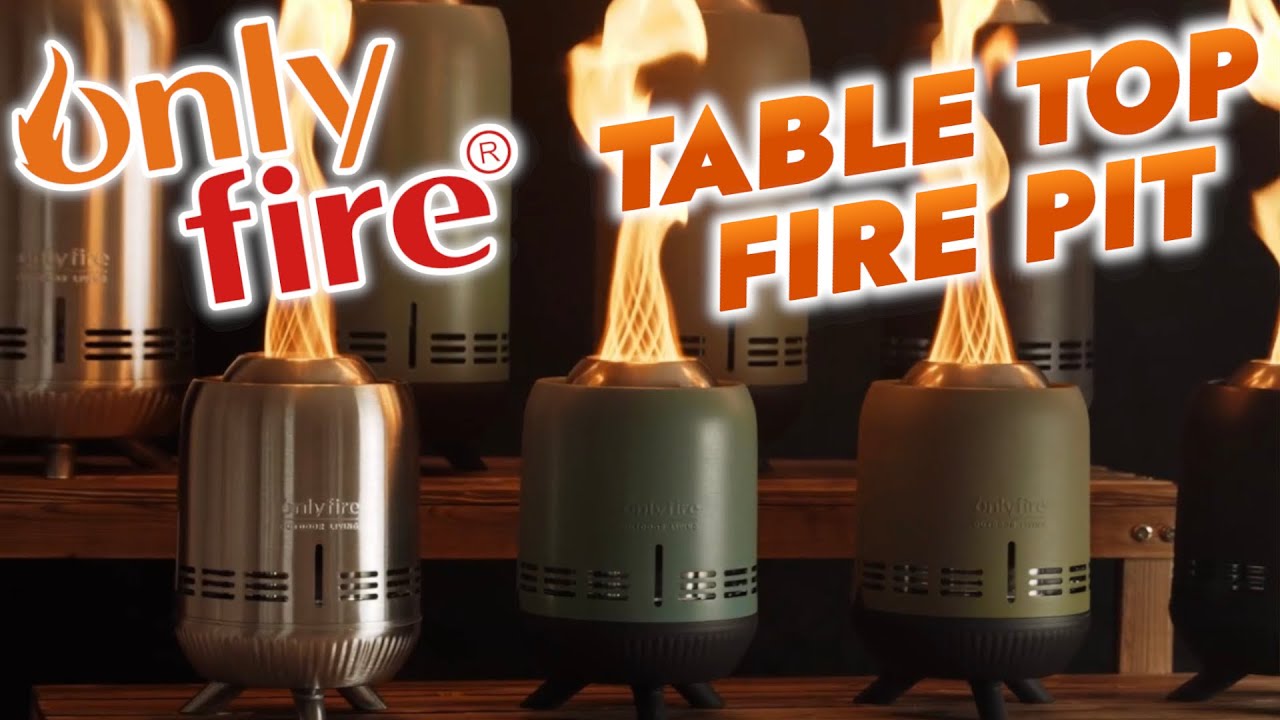 OnlyFire Table Top Fire Pit Review! 🔥
