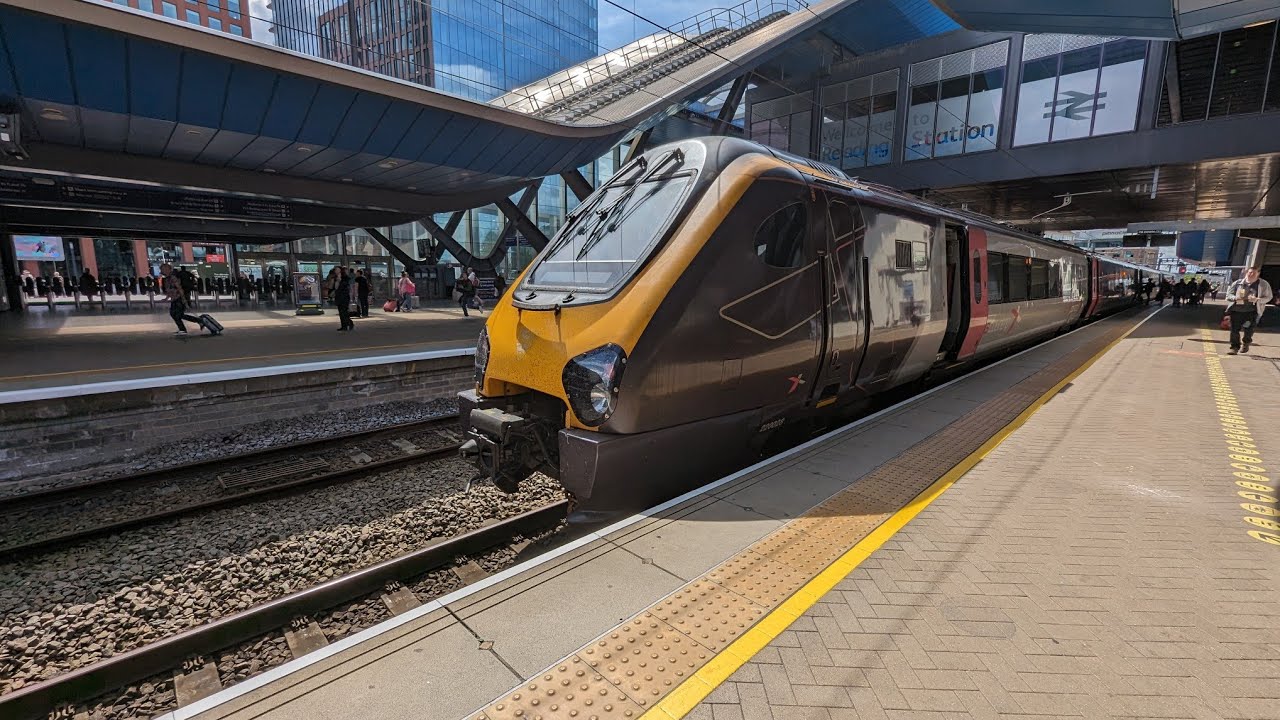 Basingstoke To Reading (Main) Non Stop Full Journey Class 220 Cross Country