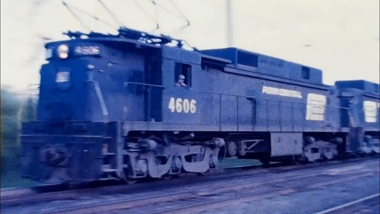 Northeast Corridor Philadelphia to Baltimore Electrics Trains 1986 Penn Central, PRR, Amtrak, GG1's