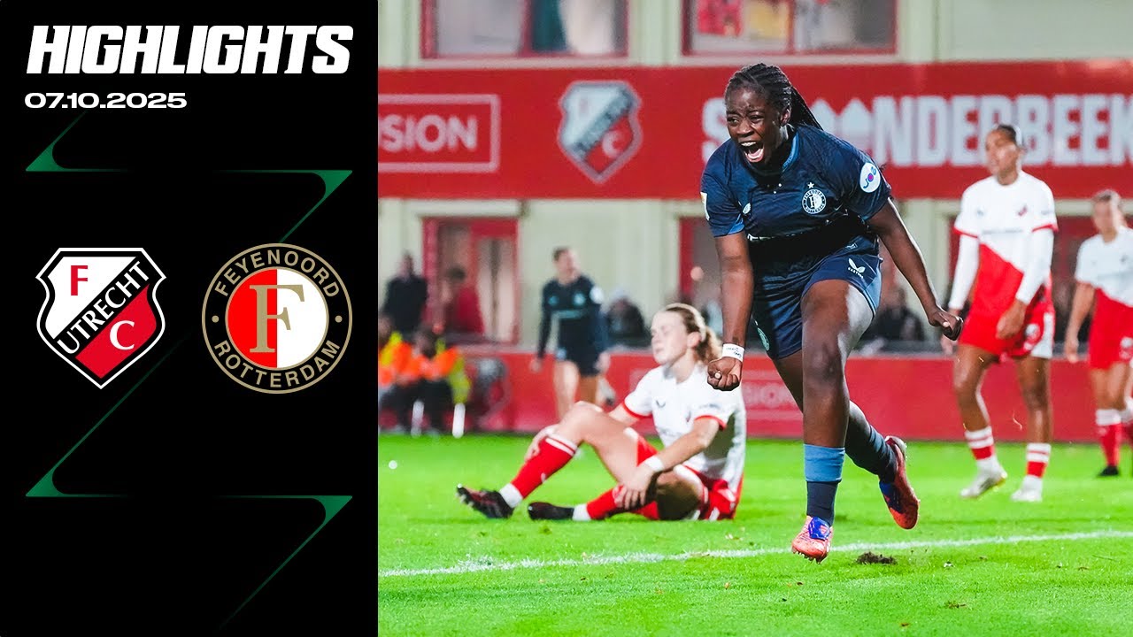 Highlights | FC Utrecht - Feyenoord V1 | Eurojackpot Vrouwen Eredivisie 2025-2026