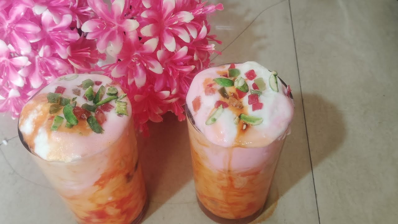  Ramzan special ✨ How to make the perfect royal falooda at home |@alina_khan_169 