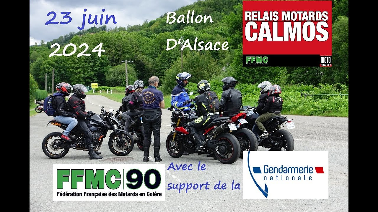 Moto Vosges Ballon d’Alsace Relais Calmos FFMC90 2024