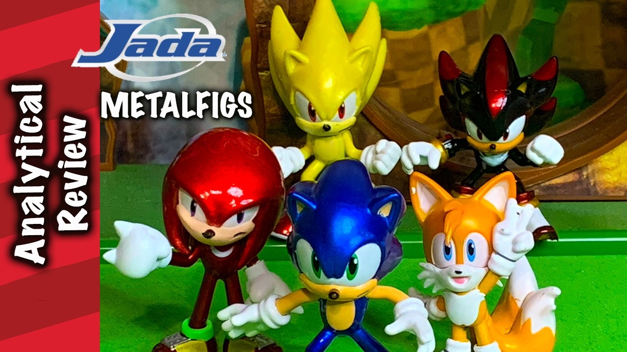 Sonic Jada METALFIGS-Shadow, Knuckles, Tails, Super Sonic