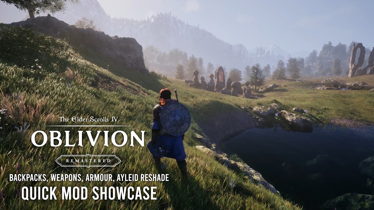 Oblivion Remastered: Модификации снаряжения + Ayleid Reshade Showcase