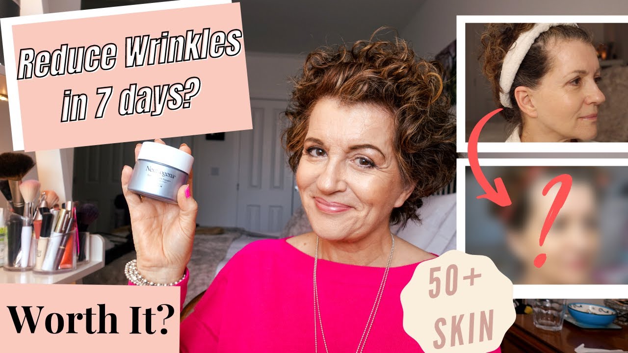 Neutrogena Rapid Wrinkle Repair Cream- Notice the difference in just 7 days? // An Honest Review