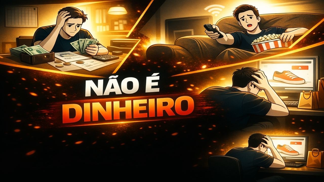 Não é falta de dinheiro, é falta de controle