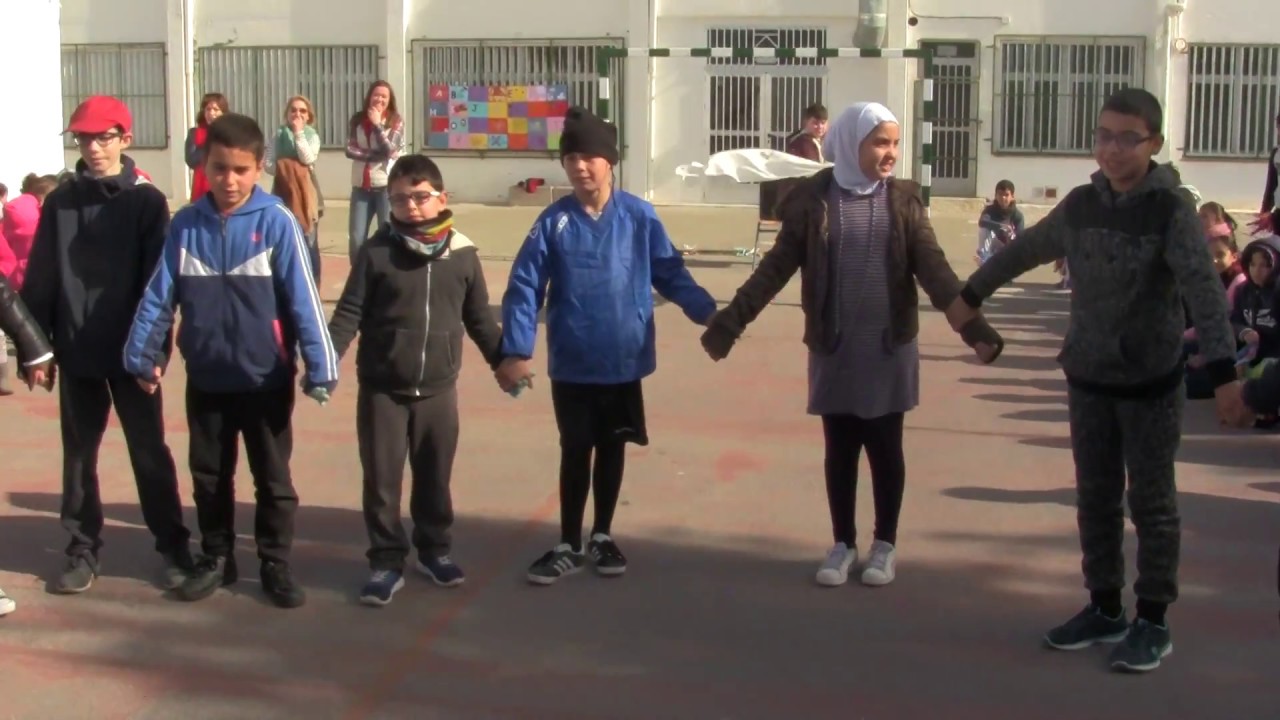 Baile Día de la Paz 2018. CEIP San Pedro Apóstol.