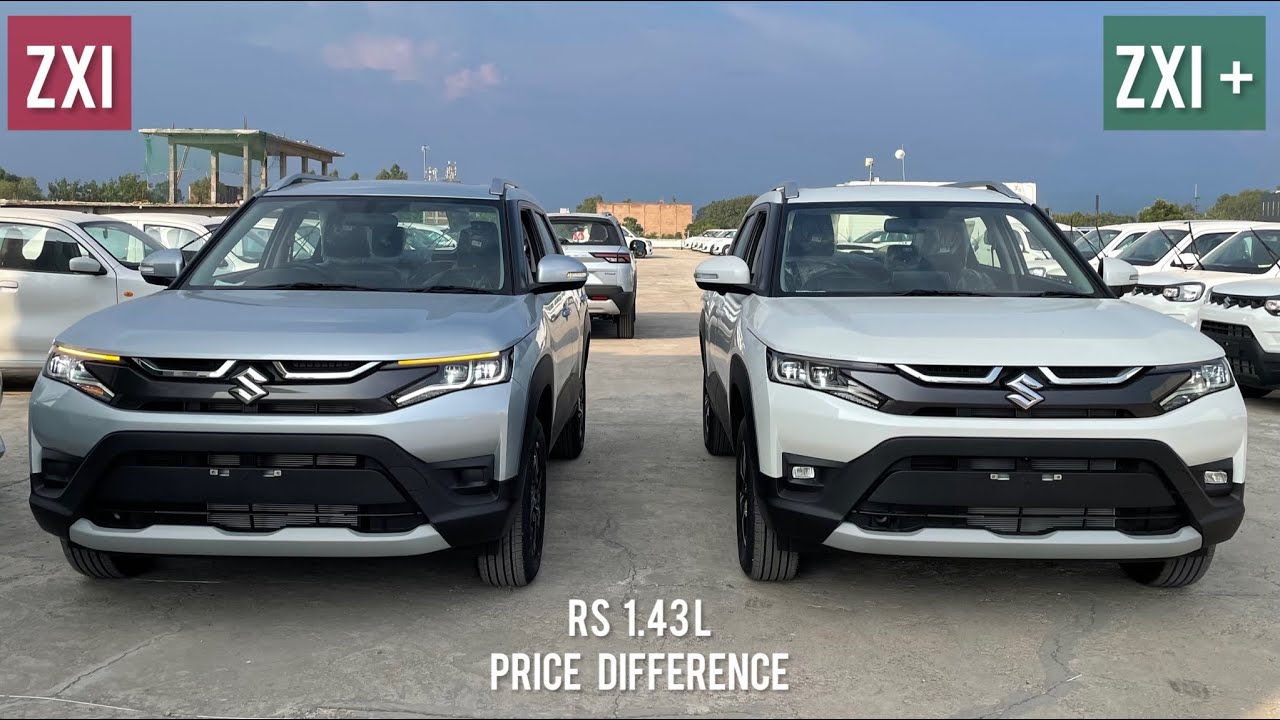 New Maruti Suzuki Brezza 2022 🔥 Brezza Zxi v/s Zxi Plus - Variants Comparison! Rs 1.43L Price Gap😳