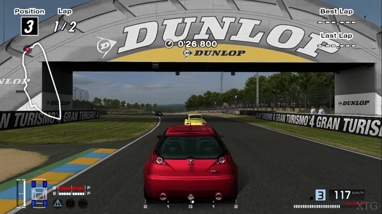 [#705] Gran Turismo 4 - Mitsubishi CZ-3 Tarmac '01 Hybrid + Unique Exhaust Sound PS2 Gameplay HD