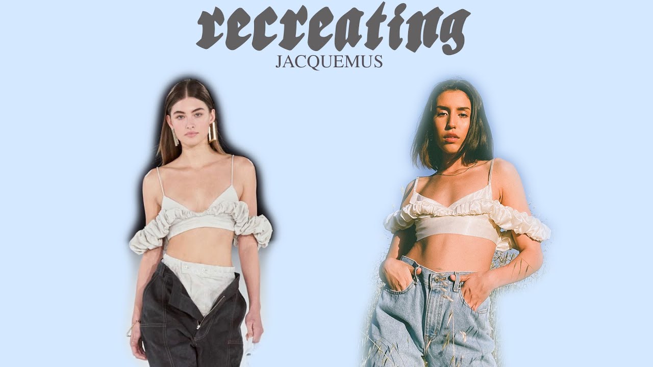 Recreating a Jacquemus Runway Design- Step by Step Tutorial