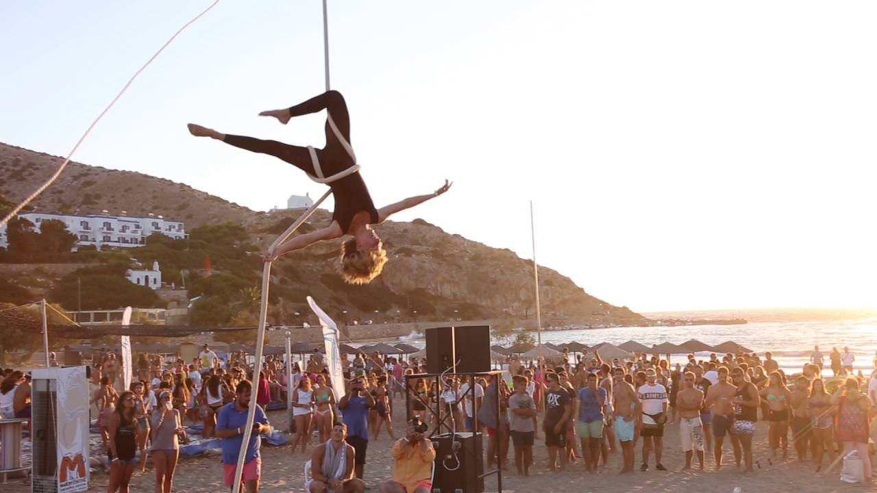 4th Summer Beach Festival Syros by night
