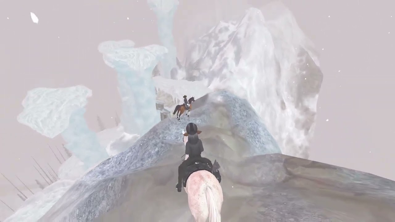 Climbing through an ice berg in Dinovalley | SSO