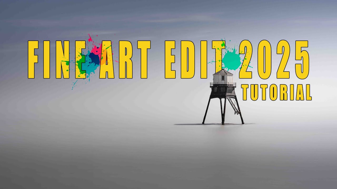 fine art edit in Lightroom and Photoshop 2025 TUTORIAL...