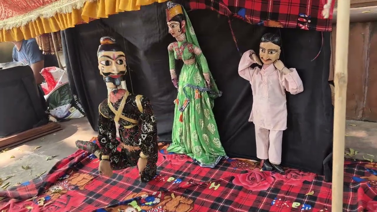 #Puppetshow#jaipur#rajasthan