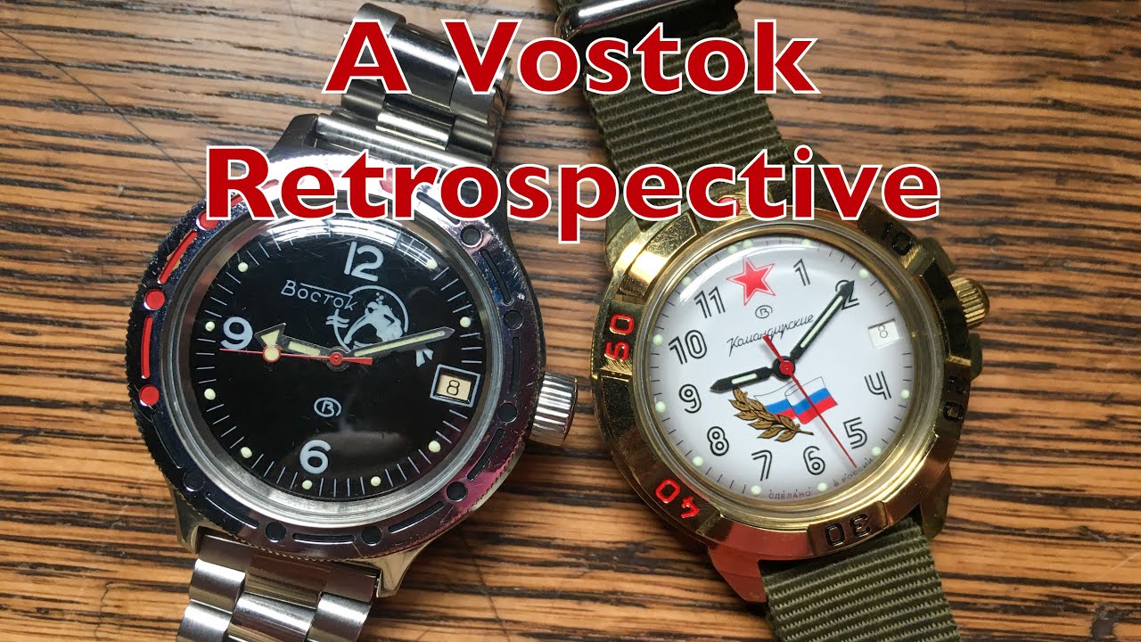 My Vostok Watch Collection