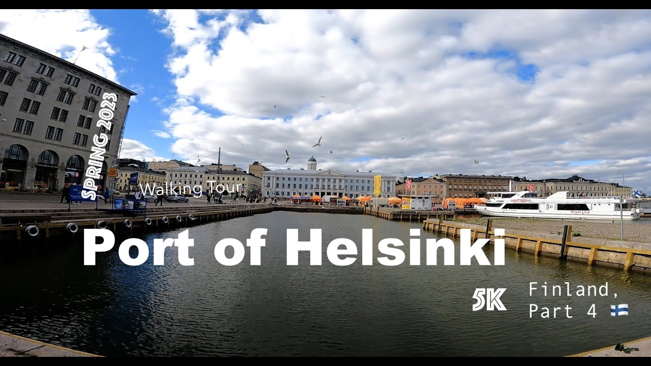 Finland part 4 🇫🇮, Market Square & Port of Helsinki - Walking tour *5k