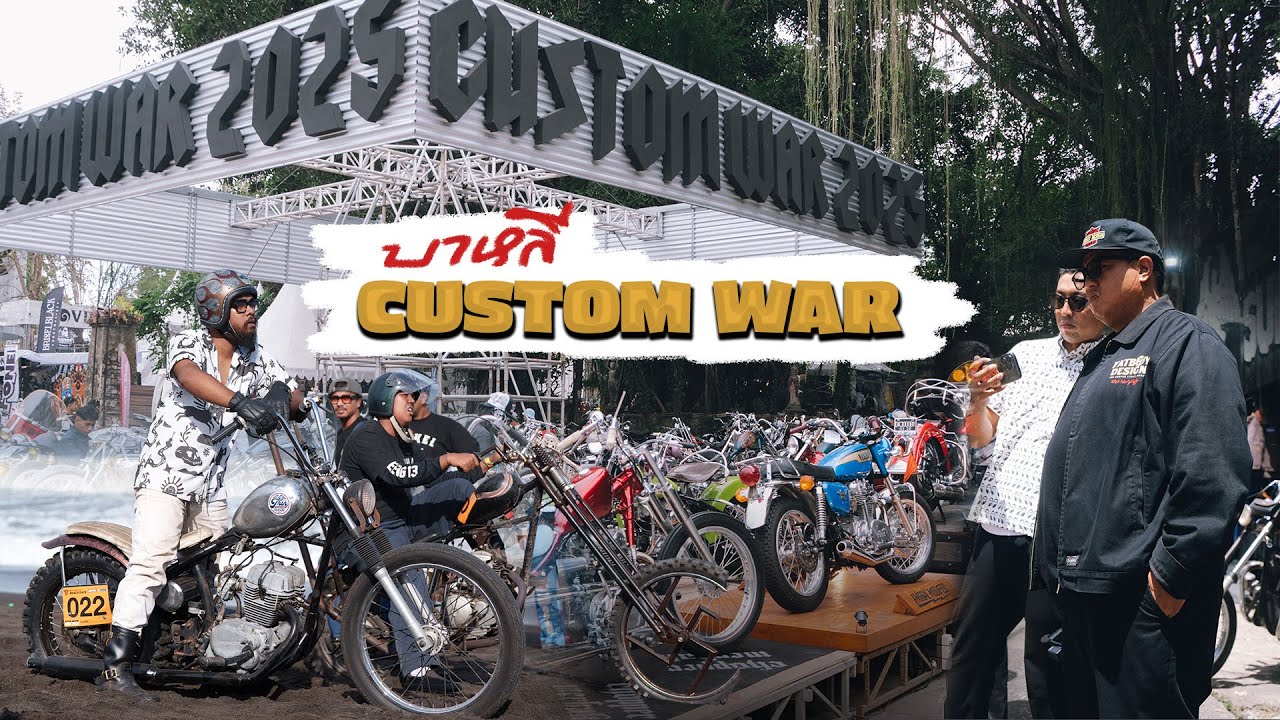Mark FATBOY:EP28 ครั้งแรกที่ Custom war Bali