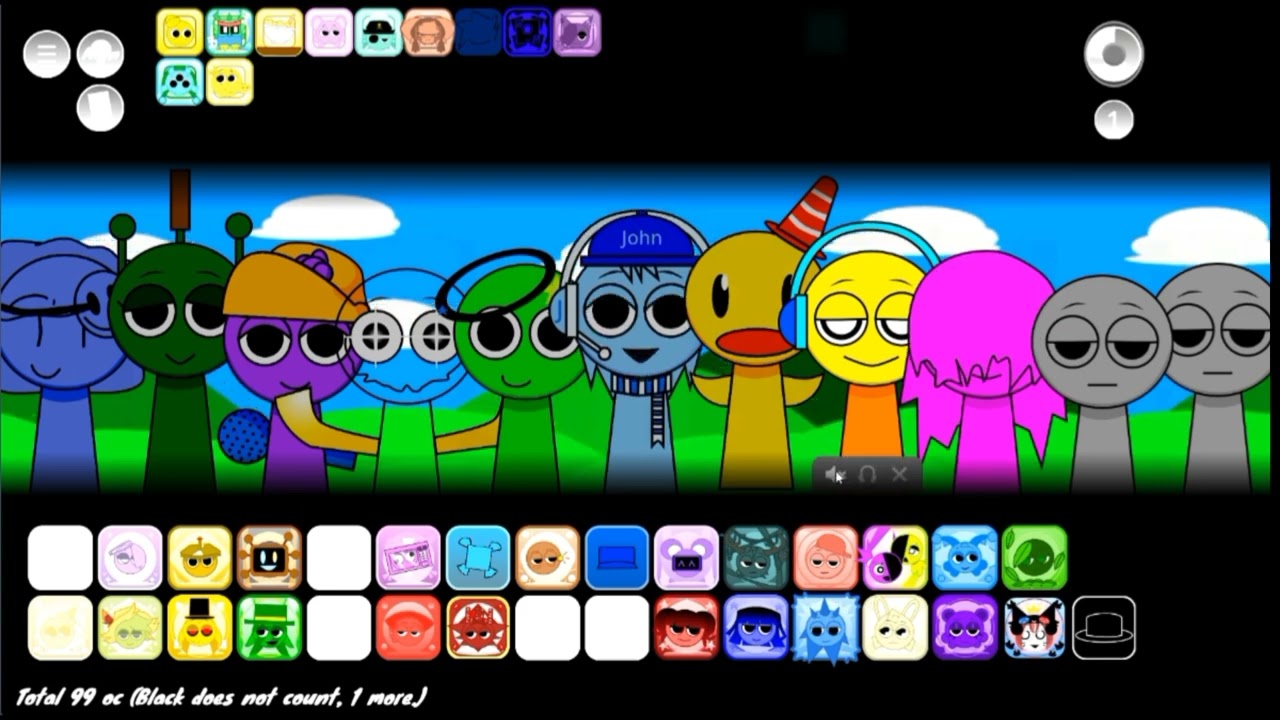 Incredibox - Sprunki oc (real) showcase Character oc PT 3 (PART 2/3)