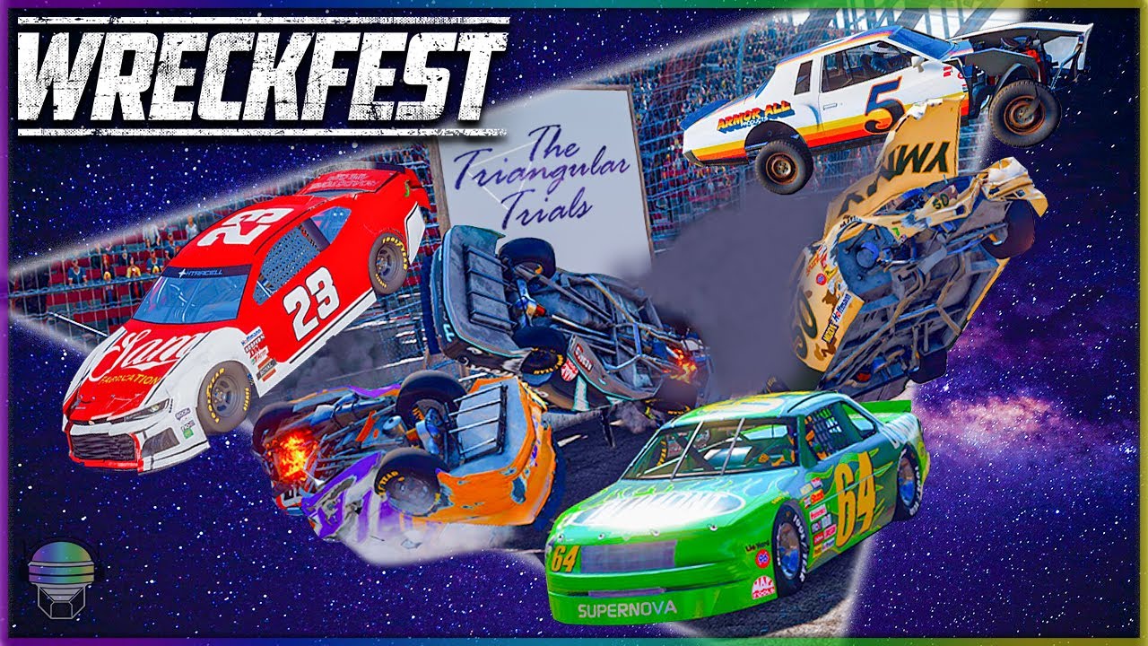 Треугольные испытания! | Wreckfest NASCAR Challenge