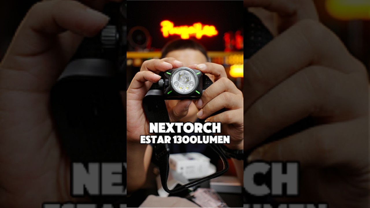 ไฟฉายคาดหัวสายเบา nextorch estar