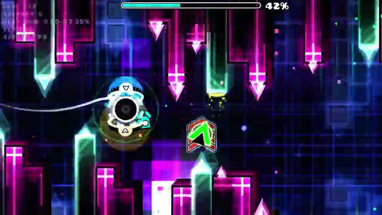 [EXTREME DEMON] "Row" 71% by ewop and co [Progress n°2]