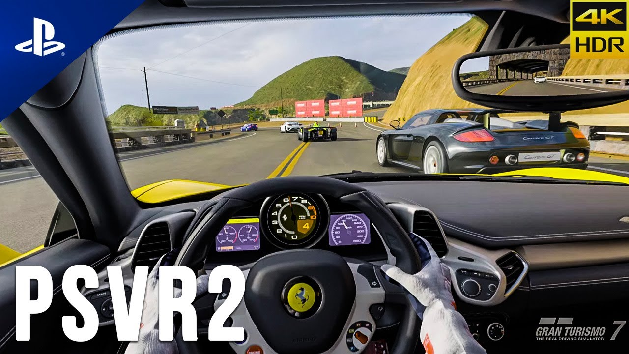 PSVR2 GT7 is EPIC | FERRARI 458 ITALIA | GAMEPLAY NO HUD | PLAYSTATION 5 GRAN TURISMO 7