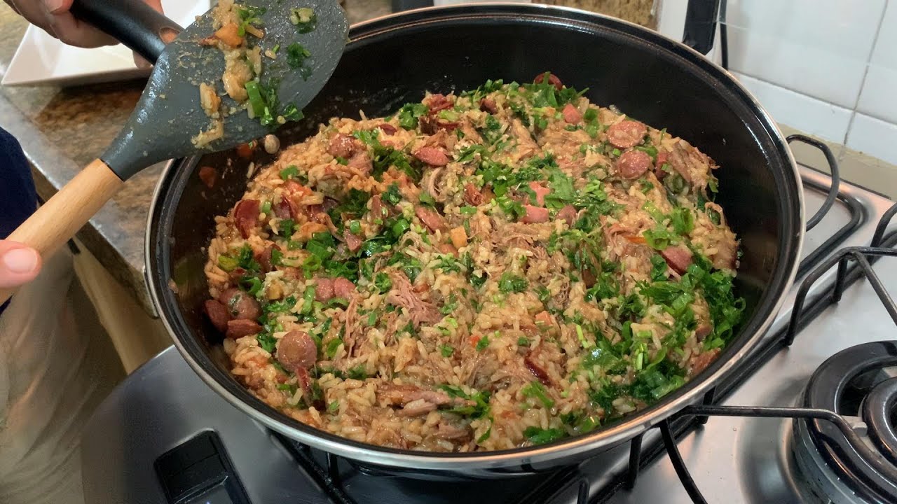 DELICIOSO ARROZ COM FRALDINHA