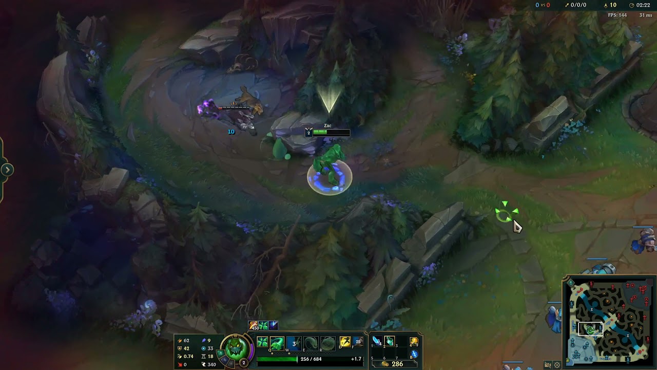 Season 11 Zac Blue Side Full Clear 3;28