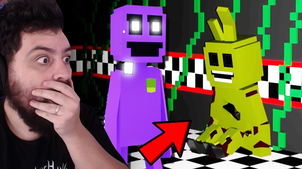EU FIZ o NOVO FINAL SECRETO e ENCONTREI O SPRINGTRAP em FNAF KILLER IN PURPLE!