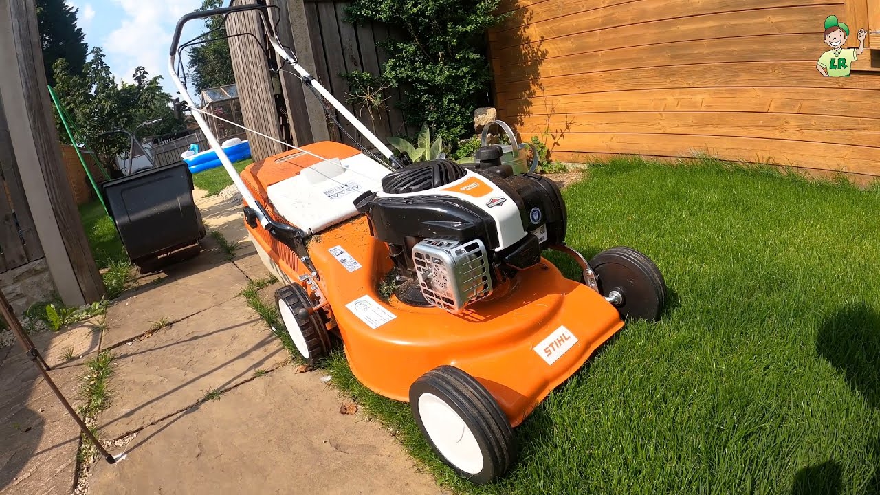 How to mow your lawn in summer plus my lawn update and products used